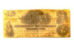 Confederate States $5 Corporation of Winchester $ 5 Note 1862