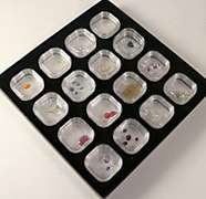 Lot of Multi Color Gemstone Tray