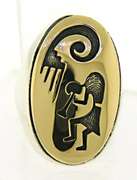 Unique Michael Sockyma Hopi Southwest Ring