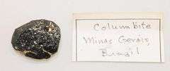Columbite Crytal from Old Collection