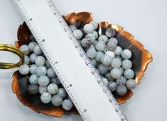 Botswana Agate Gemstone 121 Count 10mm Round Beads