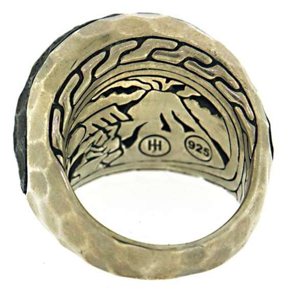 John Hardy Palu Rosewood Dome Ring