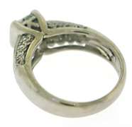 Brilliant 14kt WG Invisible Set Diamond Ring