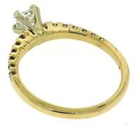 Fabulous Princess Cut Center Diamond in Diamond Setting