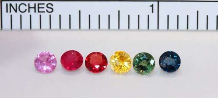 Natural Sapphires - Lot of 6