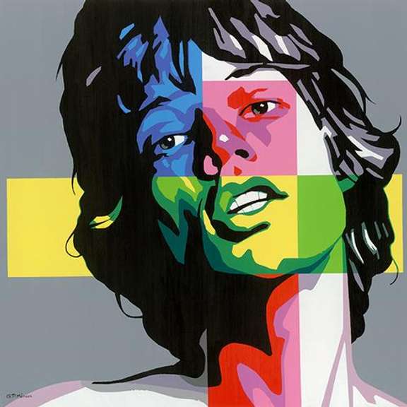 Gerardo Mendez Signed Acrylic On Canvas