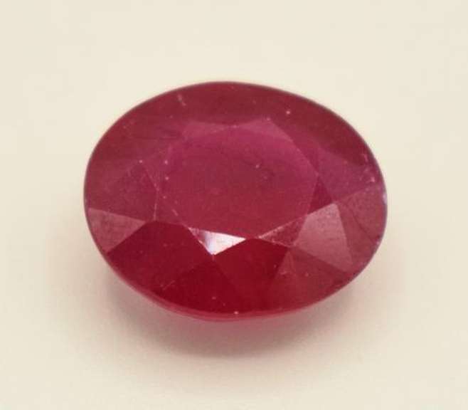 6.00 Carat Ruby Solitaire Gemstone