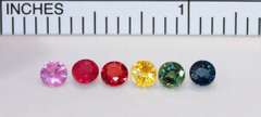 Natural Sapphires - Lot of 6