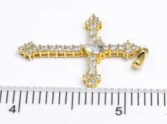 14Kt Cubic Zirconia Cross
