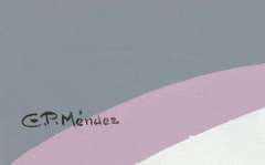 Gerardo Mendez Signed Acrylic On Canvas