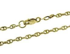 Gucci Style Chain Yellow Gold Necklace