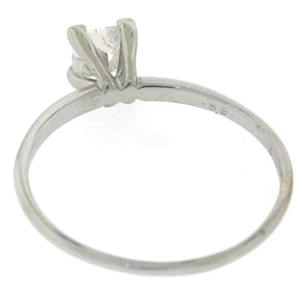 Princess Cut Solatire Diamond Ring