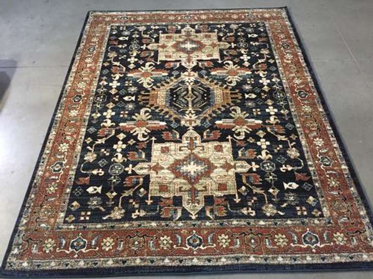 Premium Classic Geometric  Design Area Rug 8x11