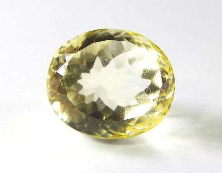 Huge Beautiful Citrine Oval Gemstone 6.10 Carats