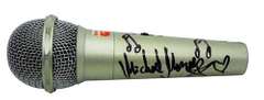 Michael Monroe Autographed Signed Microphone Hanoi Rock
