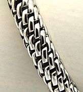 FOPE 18KT WHITE GOLD DIAMOND CUFF BRACELET.