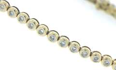Nice Bezel Set Diamond Tennis Bracelet
