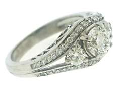 Dreamy Round Brilliant Cut Diamond Engagement Ring