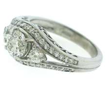 Dreamy Round Brilliant Cut Diamond Engagement Ring