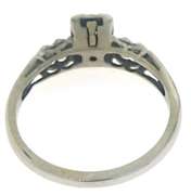 Vintage White Gold Diamond Ring