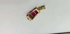 Beautiful 4.50 Carat Ruby Pendant, 14kt Gold