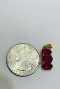 Beautiful 4.50 Carat Ruby Pendant, 14kt Gold