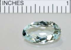Soft Natural Aquamarine - 3.67 cts.