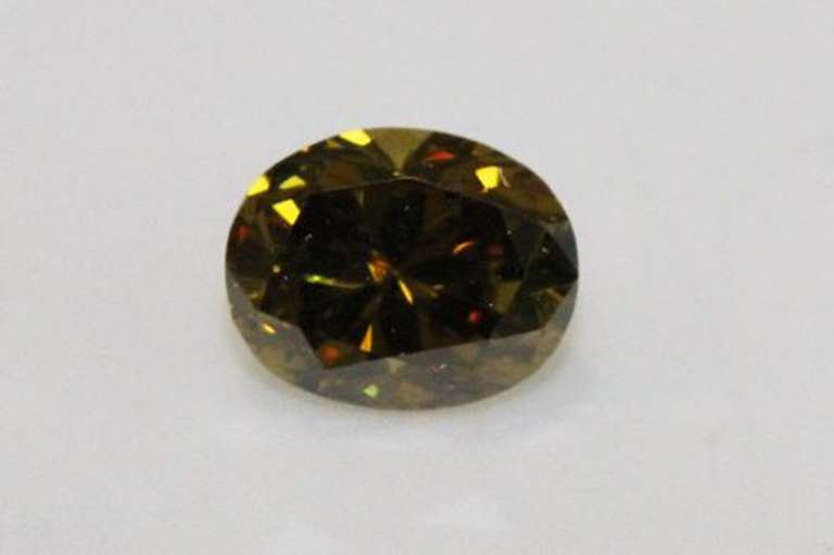 Warm Natural Brown Diamond - 0.40 ct.