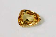 Sparkling Yellow Natural Diamond - 0.33 ct.