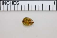 Brilliant Natural Orange Diamond - 0.44 cts.