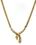 Stunning Diamond Bypass Necklace