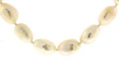White Fresh Water Pearl Necklace
