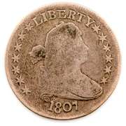 1807 Type 1 Draped Bust Half
