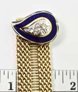 Stunning Vintage 14K Fancy Adjustable Bracelet