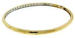 Gorgeous 18kt YG Diamond Bangle Bracelet
