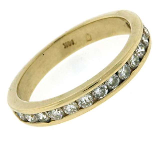 Simple .50ctw Channel Set Diamond Band Ring