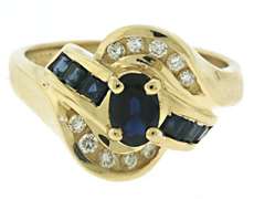 Beautiful Sapphire and Diamond Ring