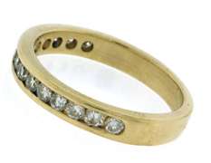 Simple .50ctw Channel Set Diamond Band Ring