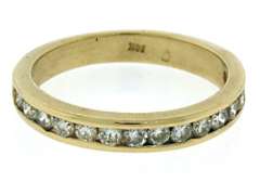 Simple .50ctw Channel Set Diamond Band Ring