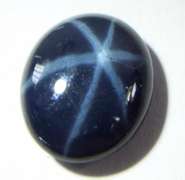 Captivating Blue Star Sapphire Oval Gemstone 7.60 Cts.