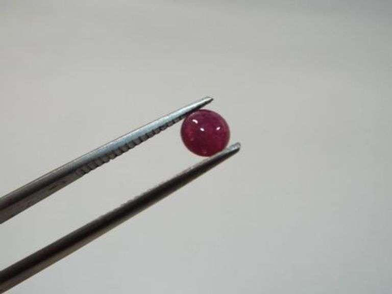 Vivid Red Ruby Cabochon PAIR Gemstones