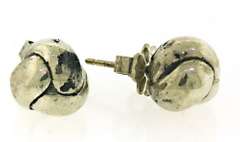 Trendy Tiffany & Co Designer Love Knot Ball Stud Earrings