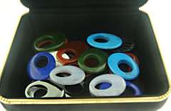 Gorgeous Multi Gemstone Dangle Set Earrings