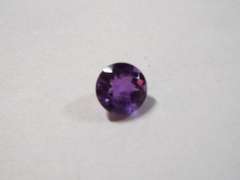Royal Purple Amethyst Round Cushion Cut Gem 3.12 Carats