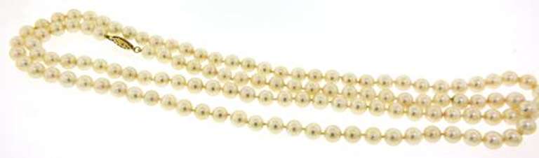 Classic 14kt YG Fresh Water Pearl Necklace