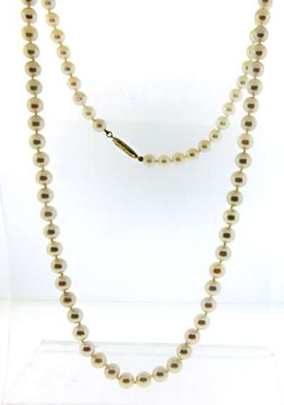 Elegant 14kt YG Fresh Water Pearl Necklace