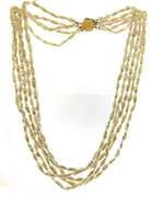 Multi Strand Fresh Water Pearl Necklace