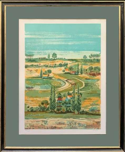 Jean Pierre Tertre Original Limited Edition Lithograph