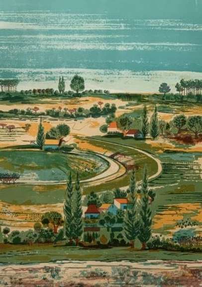 Jean Pierre Tertre Original Limited Edition Lithograph