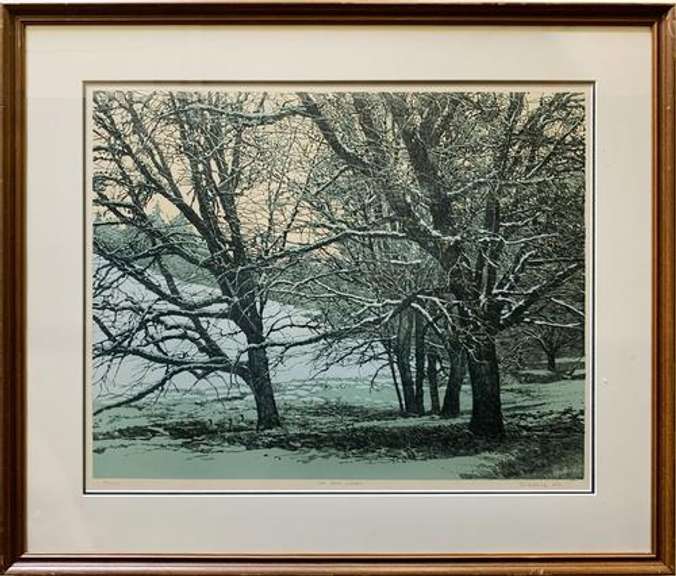 Peter Holbrook Limited Edition 72/100 Color Lithograph